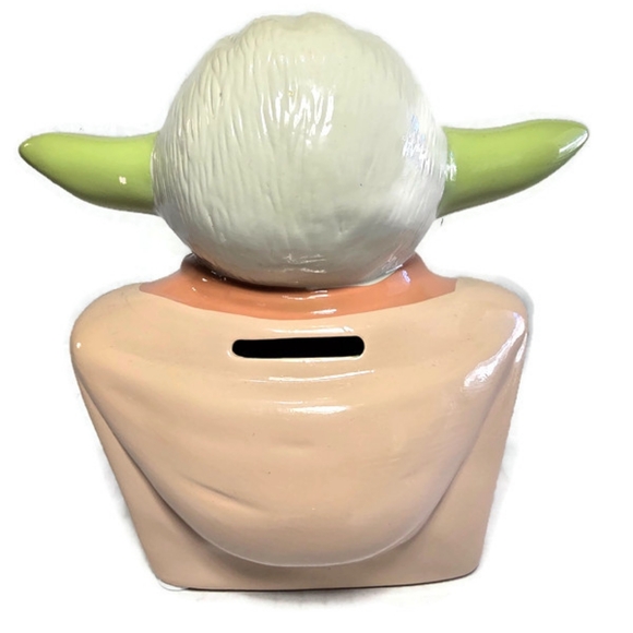 Star Wars Lucasfilm FAB NY Starpoint Ceramic Yoda Coin Piggy Bank 7.25", - Picture 2 of 14